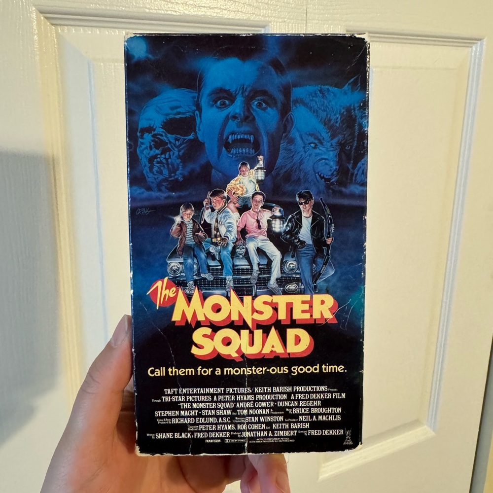 The Monster Squad VHS Rare